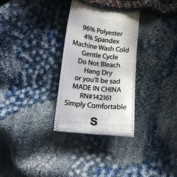 Lularoe Randy Stars America Baseball Tee - Picture 4 of 4